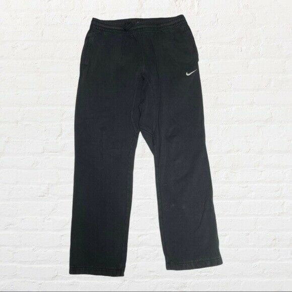 Nike Other - Nike Black Fleece Sweatpants Activewear Lounge Pants Large